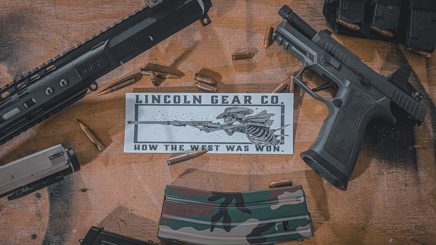 How The West Was Won - Sticker