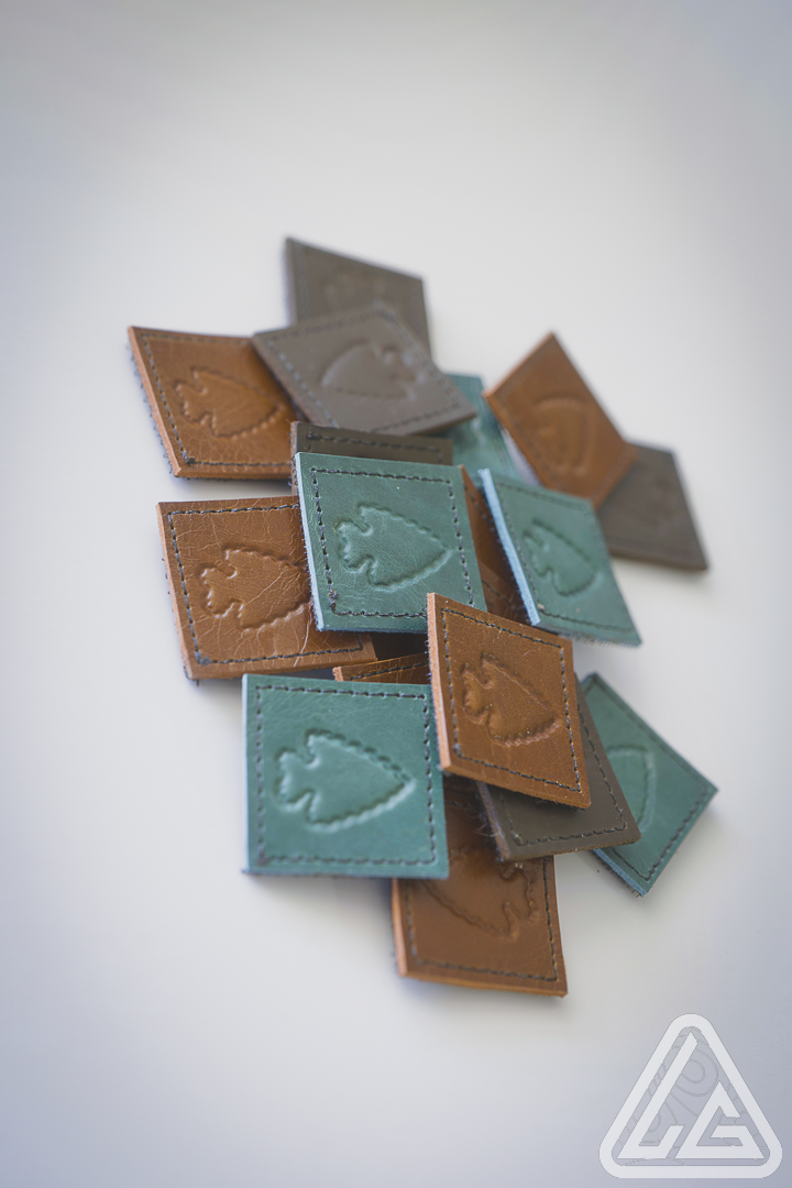 Arrowhead Leather Patch