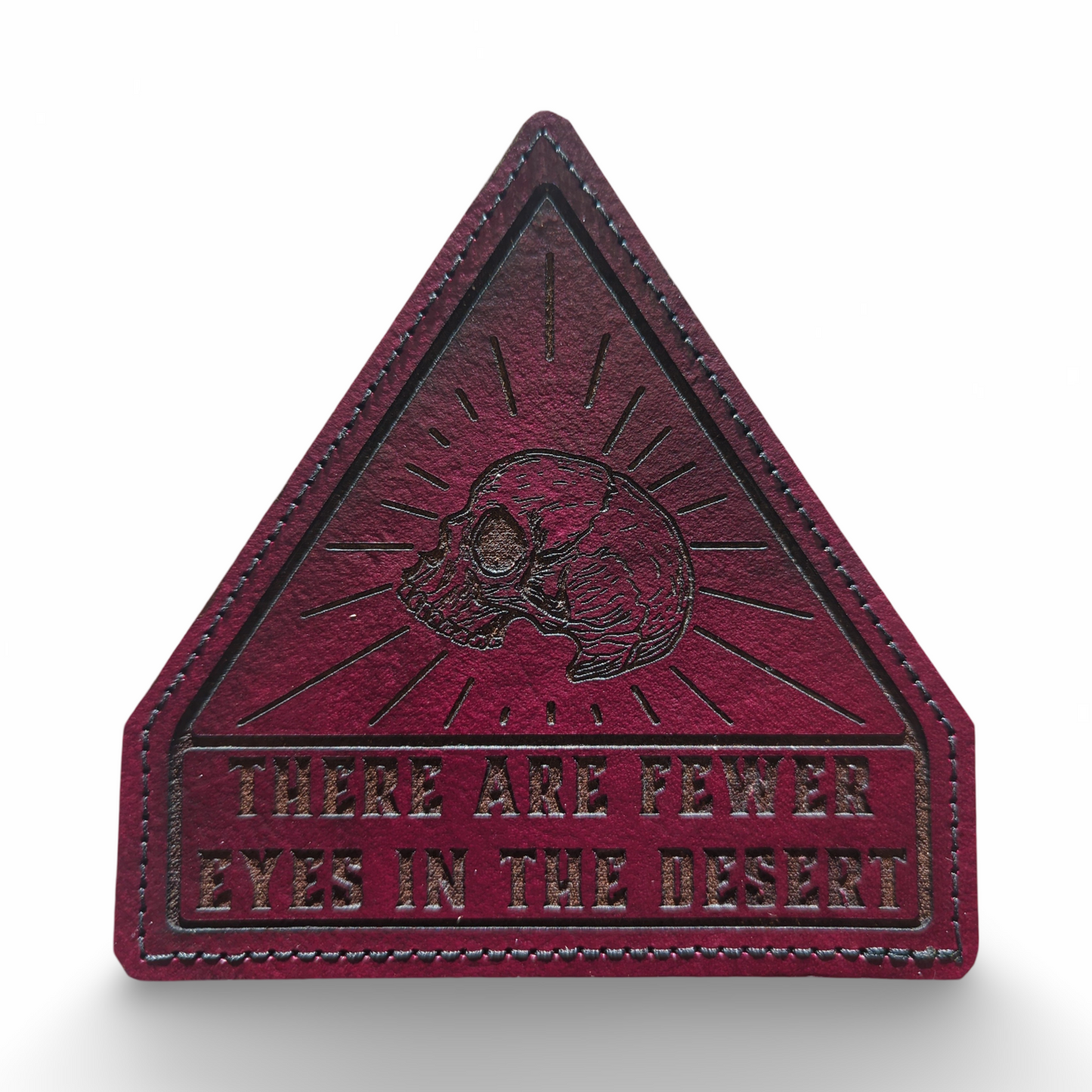 Fewer Eyes - Leather Patch